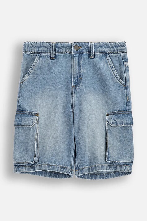 Coccodrillo šortky detské bavlnené modré regular waist COLLECTION JEANS BOY