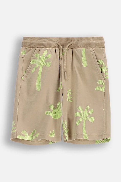 Coccodrillo σορτς επίσημα παιδικά βαμβακερά μπεζ κανονική