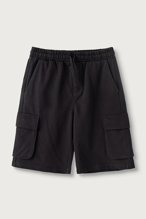 United Colors of Benetton šortky cargo detské bavlnené sivé regular waist 39DJC902N