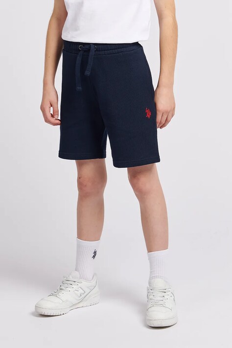 U.S. Polo Assn. šortky dětské bavlněné námořnické modré regular waist USP2459