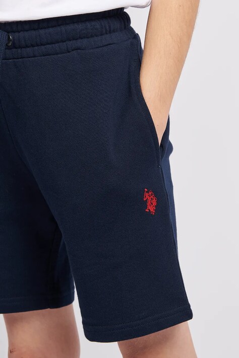 U.S. Polo Assn. шорти дитячі бавовняні — SS26-SZBZZZ, темно-синій — фото 6