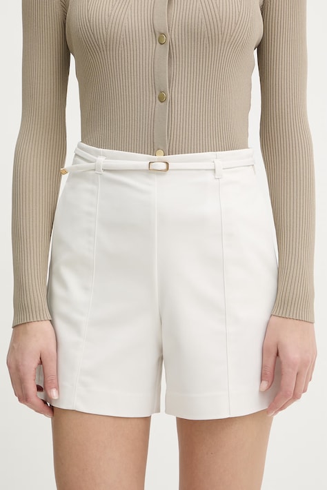 Marciano by Guess elegantní šortky dámské s bavlnou SUNNY béžové G6GD10 W1893