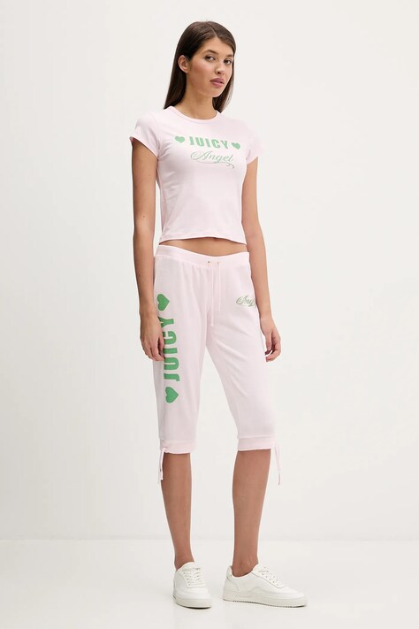 Велюрові шорти Juicy Couture Angel — фото 2