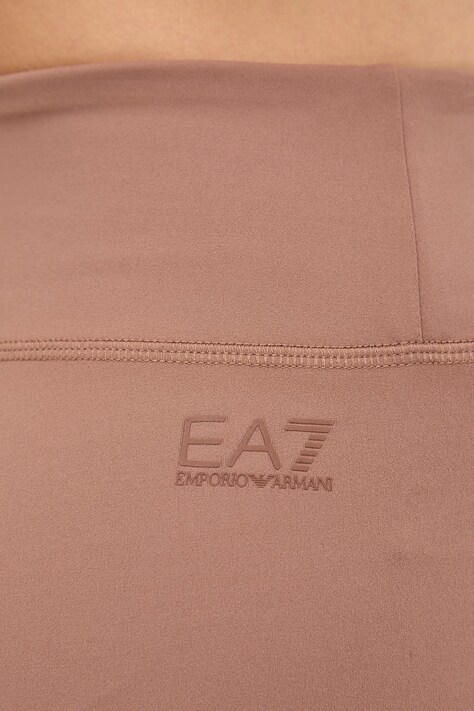 EA7 Emporio Armani спортивні шорти жіночі — SS26-SZD02G, коричневий — фото 5