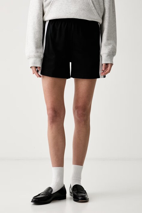 adidas Originals szorty dresowe damskie czarne high waist KD2896