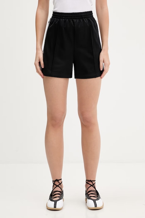 Kratke hlače adidas Originals boja: crna, bez uzorka, visoki struk, KD5569