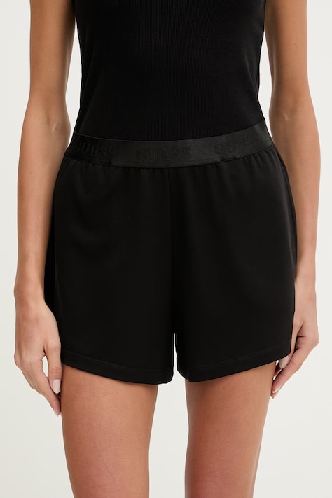 Guess trenirka kratke hlače ženske JUNIE črne O6GD02 KCQP2