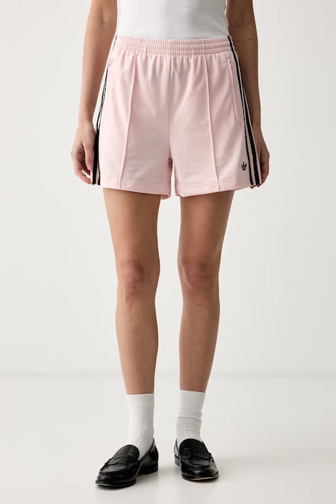 adidas Originals szorty sportowe damskie różowe high waist KD3671