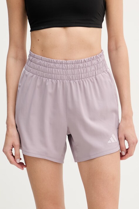 adidas Performance αθλητικά σορτς γυναικεία μωβ ψηλή KD7329