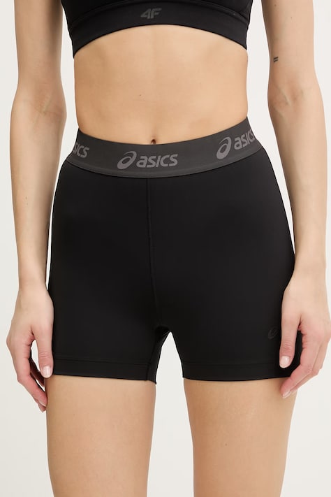 Asics szorty damskie czarne high waist 2032D266