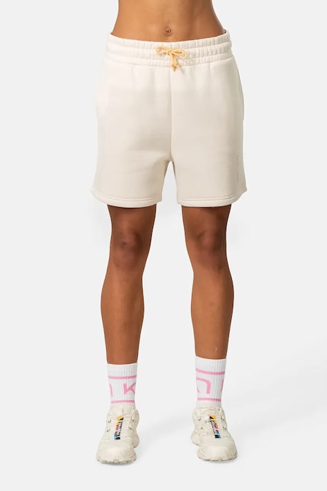 Kari Traa szorty dresowe damskie Anelie beżowe regular waist
