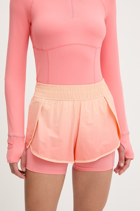 Sweaty Betty szorty sportowe damskie Get Set różowe high waist SB10172O