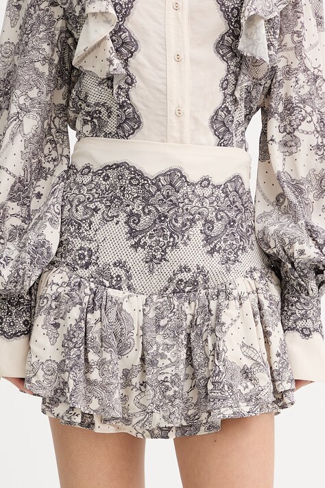 Blugirl Blumarine gonna pantalone beige biologica RA6131.T523A