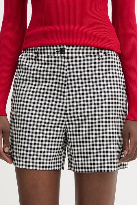 Morgan szorty damskie czarne high waist SHICH.F