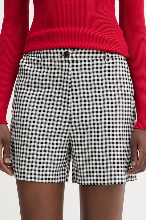 Morgan szorty damskie czarne high waist SHICH.F