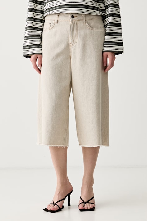 Sisley jeansy damskie beżowe 40HCLF08U