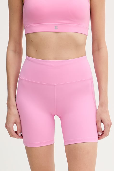 Sweaty Betty szorty sportowe damskie Studio różowe SB04199