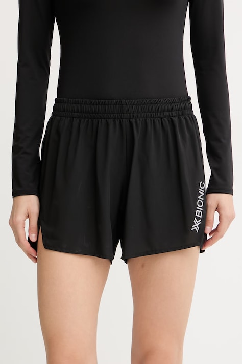 X-bionic trekingové šortky dámske STREAMLITE TRAIL RUNNING čierne regular waist R5CSS25W