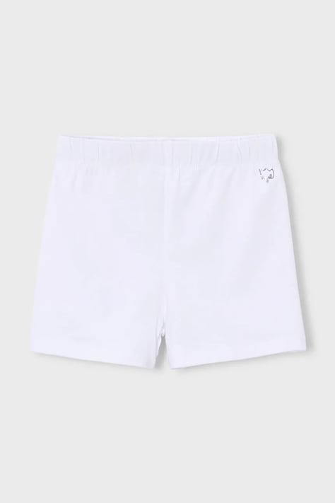 Детские шорты Mayoral цвет белый однотонные 212