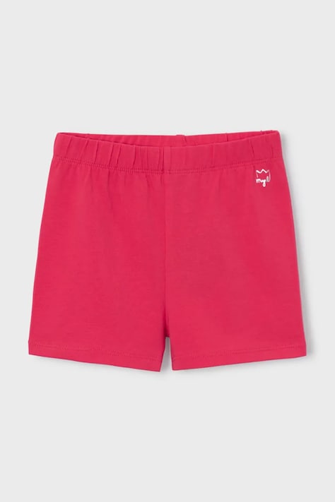 Mayoral szorty dziecięce kolor czerwony gładkie 212