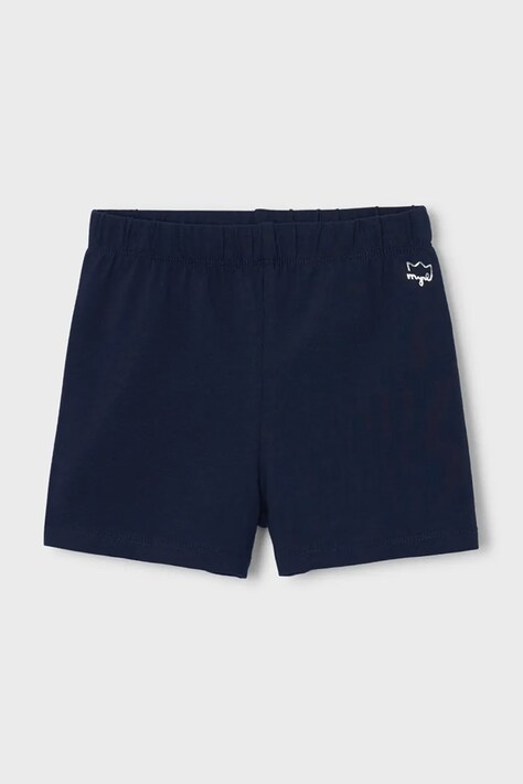 Mayoral szorty dziecięce kolor granatowy gładkie 212