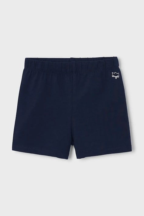 Mayoral szorty dziecięce kolor granatowy gładkie 212