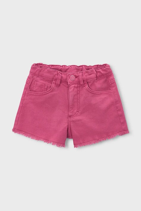 Mayoral szorty dziecięce kolor beżowy gładkie 234