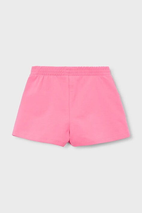 Mayoral szorty dziecięce kolor różowy gładkie regulowana talia 607