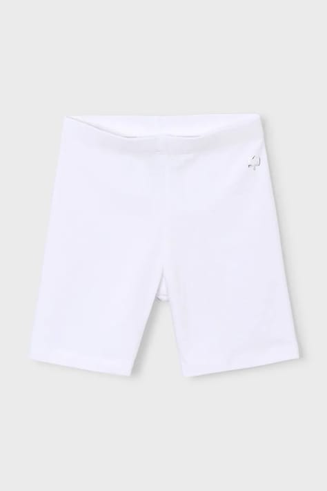 Mayoral pantaloni scurți copii culoarea alb, uni, 610