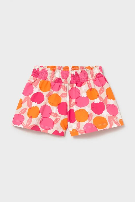 Mayoral pantaloni scurți copii culoarea roz, cu model, 1204