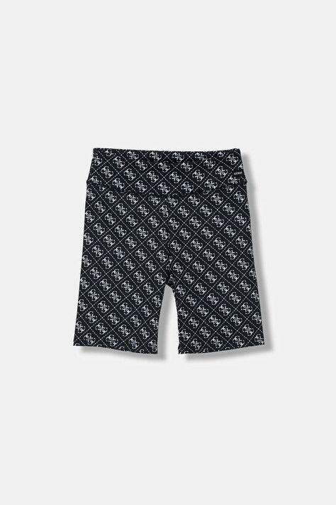 Guess szorty dziecięce kolor czarny wzorzyste J6RD02 MC01P