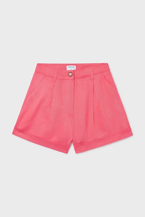 Mayoral gyerek rövidnadrág rózsaszín, sima, 6201