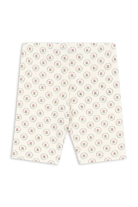 Дитячі бавовняні шорти Konges Sløjd CLASSIC SHORT LEGGINGS GOTS — SS26-SZG01W, бежевий — фото 2