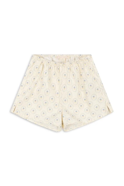 Dječje pamučne kratke hlače Konges Sløjd COEUR SHORTS GOTS boja: bež, s uzorkom, KS104748