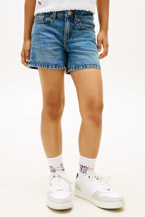 Tommy Hilfiger szorty dziecięce niebieskie KG0KG09132