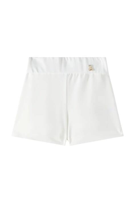 Παιδικό σορτς Patrizia Pepe A555 χρώμα: άσπρο, 7P1325