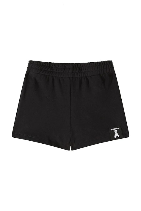Patrizia Pepe szorty dziecięce bawełniane J409 czarne 7P0346