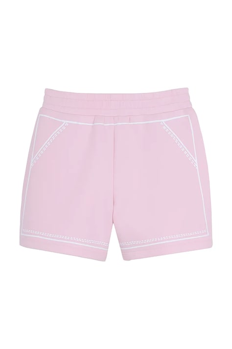 Marc Jacobs pantaloni scurți copii culoarea roz, cu imprimeu, W60736
