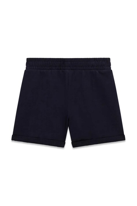 Дитячі бавовняні шорти Guess — SS26-SZG047, темно-синій — фото 3