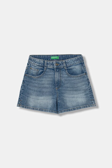 United Colors of Benetton šortky detské modré high waist 4PORC903M