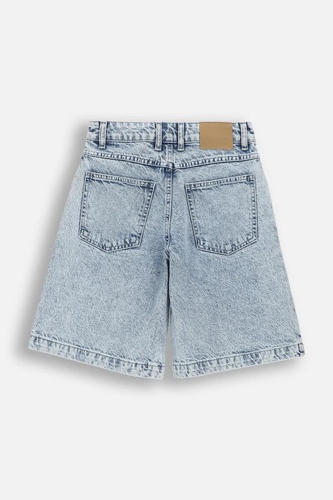 Coccodrillo szorty dziecięce jeansowe niebieskie high waist COLLECTION JEANS GIRL