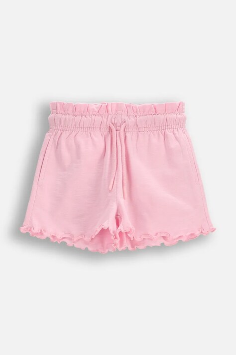 Coccodrillo Σορτς Παιδικά βαμβακερά ροζ κανονικά WAVES GIRL KIDS