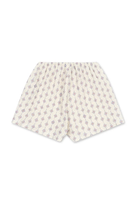 Konges Sløjd шорти дитячі бавовняні AVA SLIT SHORTS GOTS — SS26-SZG057, білий — фото 2