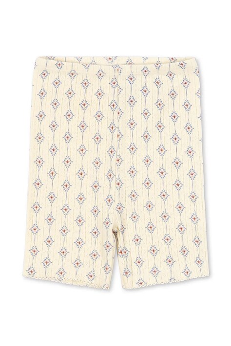 Konges Sløjd σορτς παιδικά βαμβάκι MINNIE SHORT LEGGINGS GOTS μπεζ κανονικά KS105481