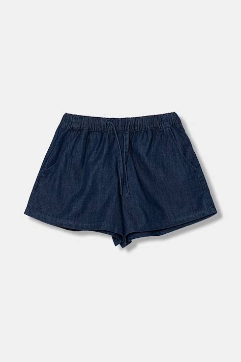 United Colors of Benetton šortky dětské džínové námořnické high waist 4DHJC904X