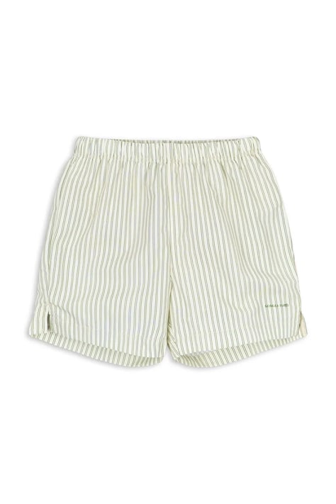 Detské plavkové šortky Konges Sløjd ASNOU SWIM SHORTS GRS béžová farba, KS104639