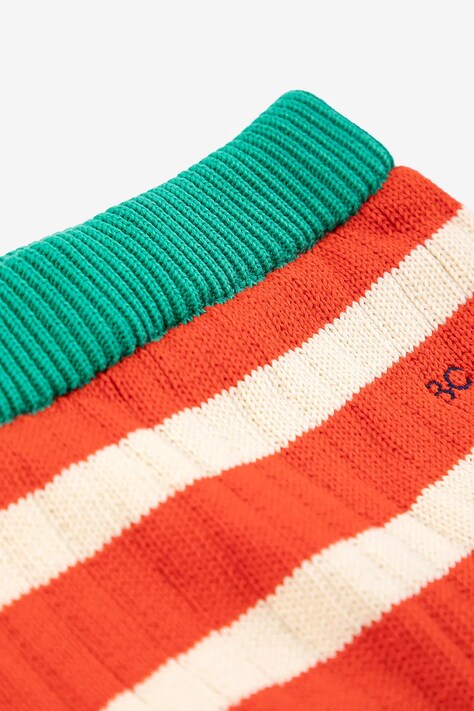 Bobo Choses szorty bawełniane niemowlęce kolor czerwony wzorzyste B126AB143