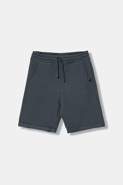 United Colors of Benetton szorty dziecięce bawełniane szare regular waist 3J68C901G