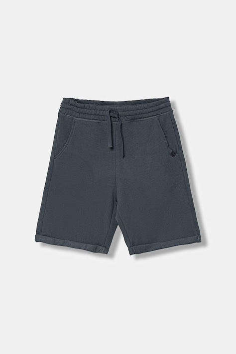 United Colors of Benetton szorty dziecięce bawełniane szare regular waist 3J68C901G