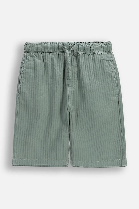 Coccodrillo Pantaloncini per bambini in cotone verde regular waist TAKE ME TO THE HOLIDAY BOY JUNIOR